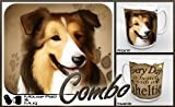 Shetland Sheepdog "for Dog Lovers Only" Mouse Pad and Mug Combo Set