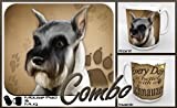Schnauzer "for Dog Lovers Only" Mouse Pad and Mug Combo Set
