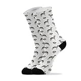 Wusikd Catahoula Leopard Socks for Women and Men Dog Long Socks for Athletic Running 1