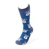 Urban Peacock Men's Novelty Fun Socks - Multiple Themes (Schnauzer - Dogs)