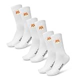 Made by Nami 3 Pairs of Graphic Socks for Men and Women Comfortable Cotton Novelty Crew Socks with Cool Embroidered Designs (US, Numeric, 9, 12.5, Regular, Regular, Shiba Inus)