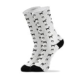 Wusikd Pomsky Pomeranian Husky Socks for Women and Men Dogs Long Socks for Athletic Running 2