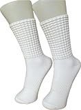 Irish Dance Poodle Socks - Competition Length (US, Alpha, Large, 1, white)