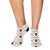 Style In Print No Show Socks Plott Hound Dog Paws Polyester Ankle Socks Women & Men Crazy Fun Socks 1 Size