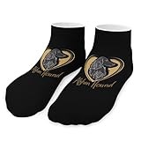 Love Afghan Hound Dog Unisex Low Cut Socks No Show Athletic Running Ankle Sock