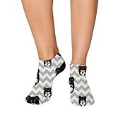 No Show Socks Miniature Australian Shepherd Style A Polyester Ankle Socks Women & Men Crazy Fun Socks 1 Size