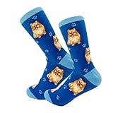 Pet Lover Socks - Fun - All Season - One Size Fits Most - For Women And Men – Dog Gifts (Pomeranian Gifts - Socks)