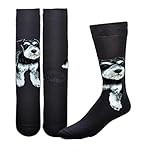 For Bare Feet Fbf Unisex-Adult Realistic Dog Breed Sock, Schnauzer Realistic, One Size