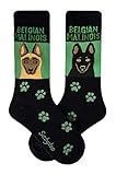 Sabyloo Belgian Malinois Crew Socks Unisex