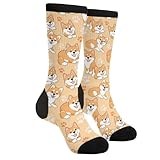 Yaateeh Shiba Inu Dog Socks Gifts Funny Novelty Socks For Men Women