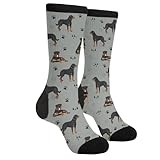 Funny Rottweiler Dog Novelty Crew Socks Casual Crazy Funny Dress Socks For Women Men Teens Gift