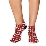 Style In Print No Show Socks Rhodesian Ridgeback Dog Red Polyester Ankle Socks Women & Men Crazy Fun Socks 1 Size