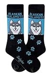Alaskan Malamute Crew Socks Unisex