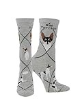 WHD Rat Terrier Socks (Gray, Medium)