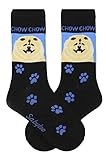 Sabyloo Chow Chow Crew Socks Unisex