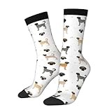 Linjhvde Anatolian Shepherd Dog Socks Wedding High Socks For Men Women Crew Socks