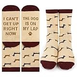 DDLP Dachshund Socks Gifts Funny Socks for Dachshund Lovers Women Men Christmas Birthday Gifts