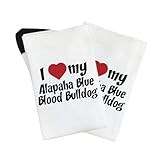 sunsetslove i love my alapaha blue blood bulldog socks for grandma