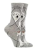WHD Great Pyrenees Socks (Gray, Medium)