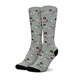 Subvise Funny German Shorthaired Pointer Dog Crew Socks,Personalized Pet Athletic Winter Socks for Men Women (German Shorthaired Pointer)
