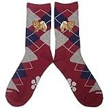 YourBreed Clothing Company Men's and Women's Chow Chow Argyle Socks.
