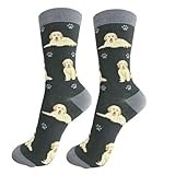 Pet Lover Socks - Fun - All Season - One Size Fits Most - For Women And Men – Dog Gifts (Goldendoodle Gifts - Socks)