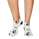Norwegian Elkhound Dog Breed Pattern #1 Men-Women Adult Ankle Socks Crazy Novelty Socks Polyester & Polyester Blend Set of 3