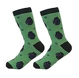E&S Pets Poodle Socks - Fun Unisex Socks - Crazy Pet Lover - Novelty Socks Funny Gifts for Dog Lovers - Cute Dog Pattern - Casual Crew Socks - One Size Fits most