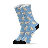 Wusikd Borzoi Flowers Socks for Women and Men Long Socks for Athletic Running 2