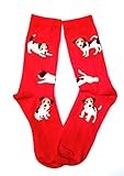 Golden Horn Creations Whimsical Jack Russell Parsons Terrier Dog socks