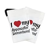 i love my appenzeller sennenhund sock for woman