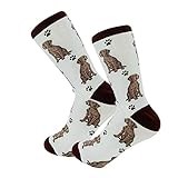 Pet Lover Socks - Fun - All Season - One Size Fits Most - For Women And Men – Dog Gifts (Weimaraner Gifts - Socks)