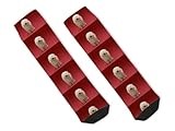 SpreadPassion Cute Hungarian Komondor on Red Background Sock - Soft and ultra-comfortable Birthday Gifts Socks
