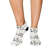 No Show Socks Coton De Tulear Dog Breed Style A Polyester Ankle Socks Women & Men Crazy Fun Socks 1 Size
