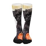 iiceop Fall Affenpinscher Dog Crew Socks for Men Womens Socks for Soccer Running Hiking