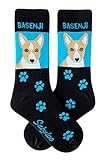 Sabyloo Basenji Crew Socks Unisex