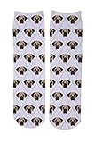 Adorable Dog Breed Design Novelty Argyle Socks (Mastiff)