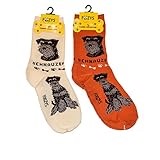Foozys Unisex Crew Socks | Canine/Dog Collection | Schnauzer