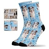 ZZRIUP Dogs Socks for Women & Men, Australian Shepherd Dog Lovers Gifts