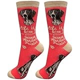 E&S Pets Pet Lover Socks, Life is Better with a German Shorthaired Pointer