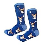 Sock Daddy Chihuahua Fawn Socks - 200 Needle Count - One Size Fits Most - Unisex