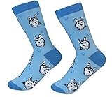 Siberian Husky Dog Breed Socks Unisex Sock Daddy by E&S Pets