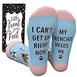 Cavertin Women's Socks Pug, Dachshund, Horse, Flamingo, French Bulldog, Golden Retriever, Chicken, Fox (Frenchie)
