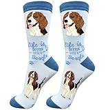 E&S Pets Pet Lover Socks, Life is Better with a Beagle, One size fits Most