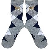YourBreed Clothing Company Embroidered Leonberger Argyle Socks