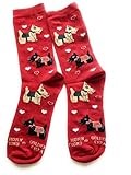 Golden Horn Creations Scottish Terrier Scottie Dog Ladies Novelty Socks