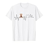 Airedale Terrier Heartbeat - Men Women Kids Airedale Lover T-Shirt