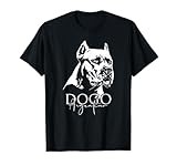Funny Proud Dogo Argentino dog portrait gift present dog T-Shirt
