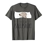 Weimaraner Dog Official Sleepshirt T-Shirt for Men Women Girls Kids