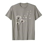 Jack Russell Terrier Dandelion Flower Funny Dog Lovers Tee Men Women T-Shirt